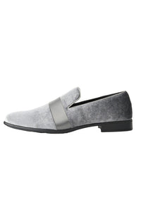 "Knight" Silver Tuxedo Shoes