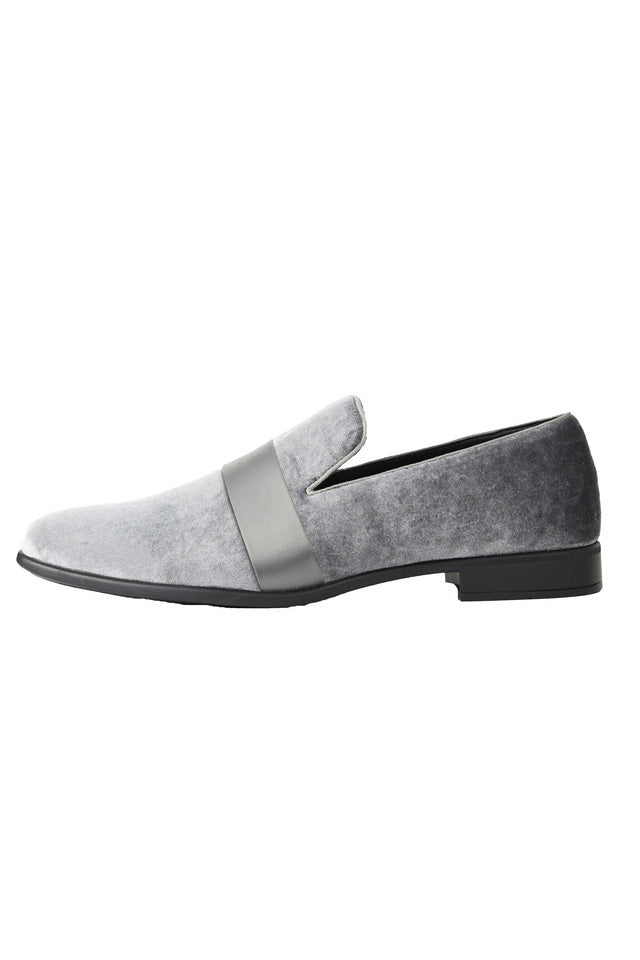 "Knight" Silver Tuxedo Shoes