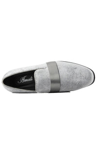 "Knight" Silver Tuxedo Shoes