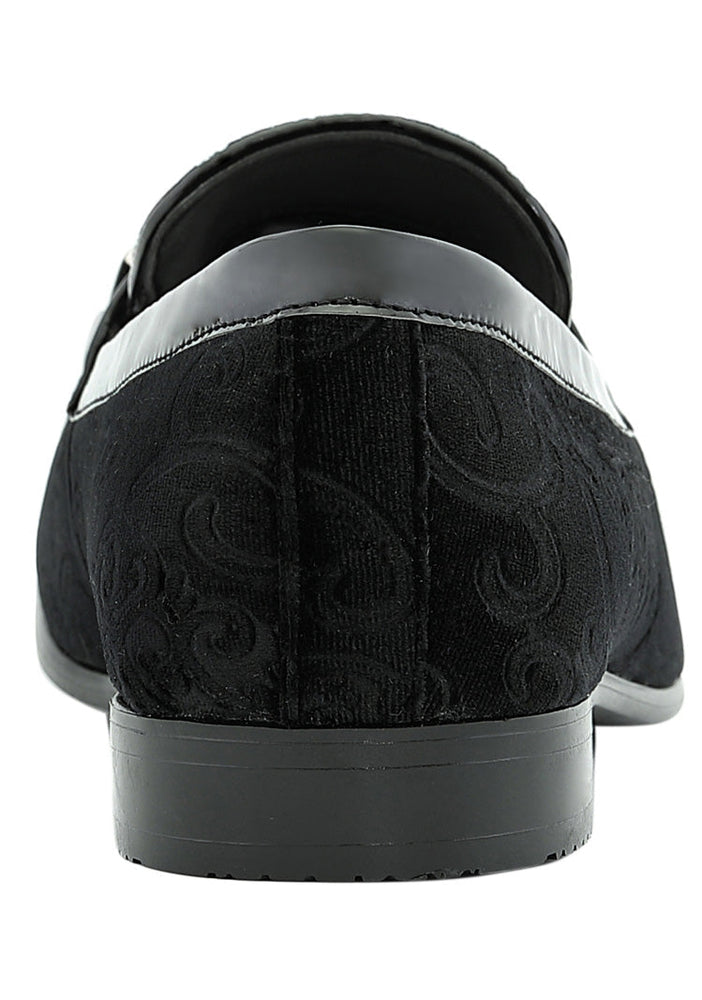 "Throne" Black Tuxedo Shoes