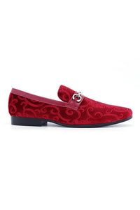 "Throne" Red Tuxedo Shoes