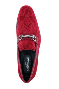 "Throne" Red Tuxedo Shoes