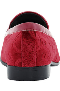 "Throne" Red Tuxedo Shoes