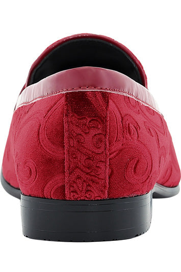 "Throne" Red Tuxedo Shoes