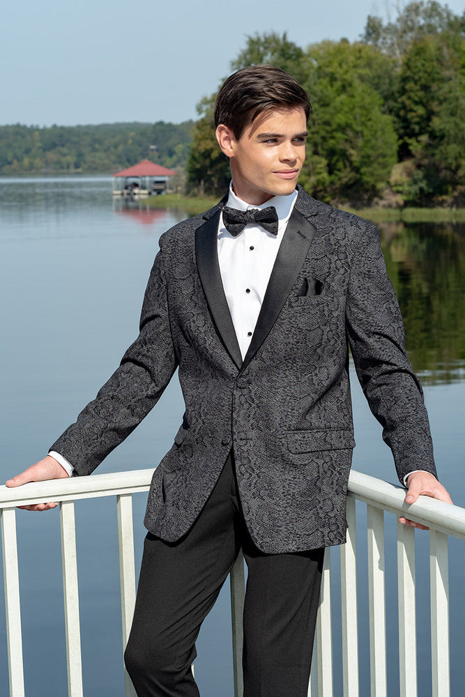 "Anaconda" Notch Tuxedo Jacket (Separates)