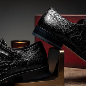 Mezlan Men's Crocodile Lace Up Anderson