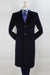 Apollo King Men's Wool Dress Overcoat in Navy - USA Men's Outlet