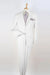 "Apollo King White 2-Button Modern Fit 2-Pc Suit" - USA Men's Outlet