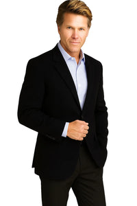 Cashmere Sport Coat Black