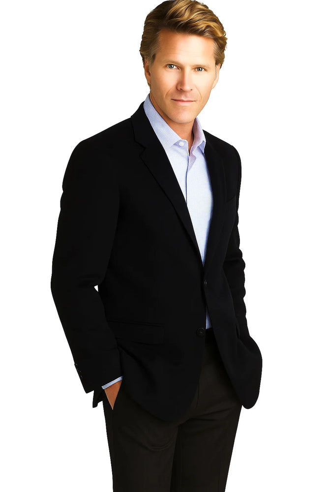 Cashmere Sport Coat Black