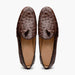 Aubiere Brown Ostrich Loafer 