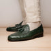 Aubiere Green Ostrich Loafer 