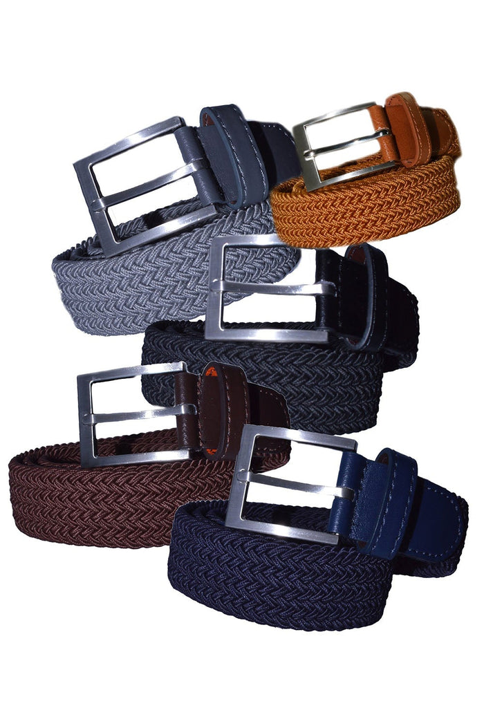 Kid's Solid Braided Belt
