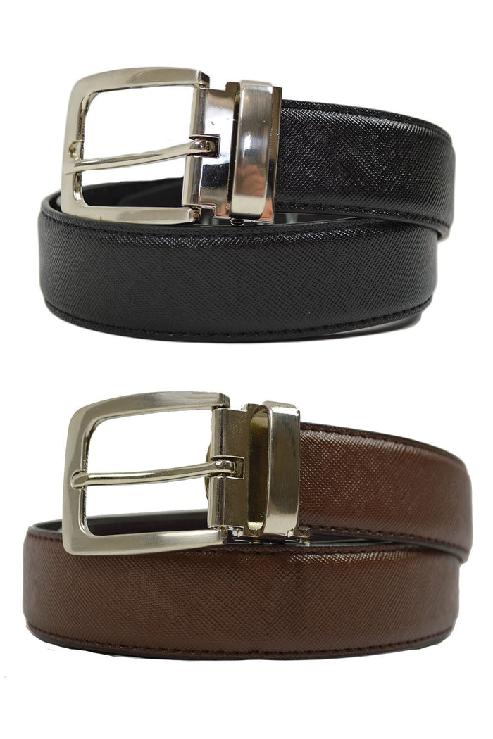 Kid's Textured Leather Belt