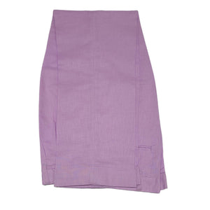 Mens Lavender Linen Shirt and Pants Casual Outfit Set