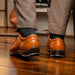 Marco Di Milano Bari Cognac Leather Dress Shoe