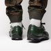 Marco Di Milano Bari Green Lizard Patchwork Sneakers