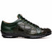 Marco Di Milano Bari Green Leather Oxford Dress Shoe