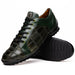 Marco Di Milano Bari Green Leather Oxford Dress Shoe