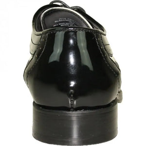 Black & White Wingtip Men's Tuxedo Shoes – Vintage Gatsby Spat Dress Shoes