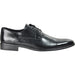 "Black Bravo Plain Toe Mens Oxfords - Timeless Elegance" - USA Men's Outlet