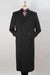 Black Diamond Men's Double-Breasted Wool Gab. Overcoat in Black - USA Men's Outlet