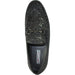 "Black Glitter Sequin Tuxedo Loafers by Bravo: Stylish Menswear for Your Prom Night" - USA Men's Outlet