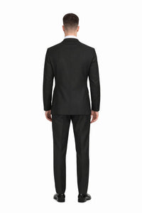 Slim Fit Tiglio Wool Suit – Modern Tailored Two-Piece Formal Suit