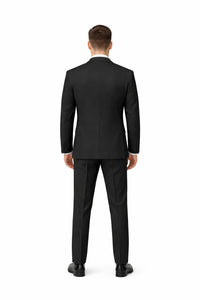 Modern Fit Tiglio Wool Double-Breasted Suit – Premium Tailored Formal Suit