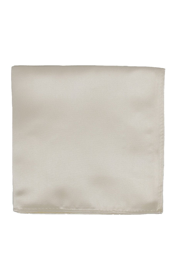 Ivory Eternity Pocket Square