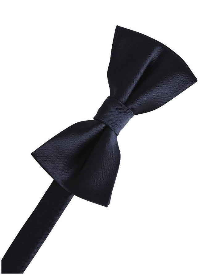 Navy Eternity Kids Bow Tie