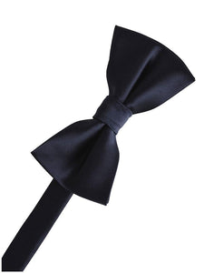 Navy Eternity Kids Bow Tie
