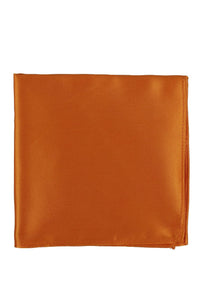 Orange Eternity Pocket Square
