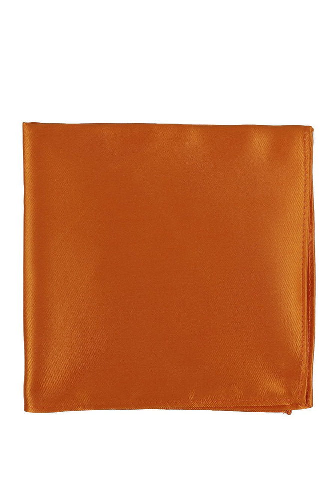 Orange Eternity Pocket Square