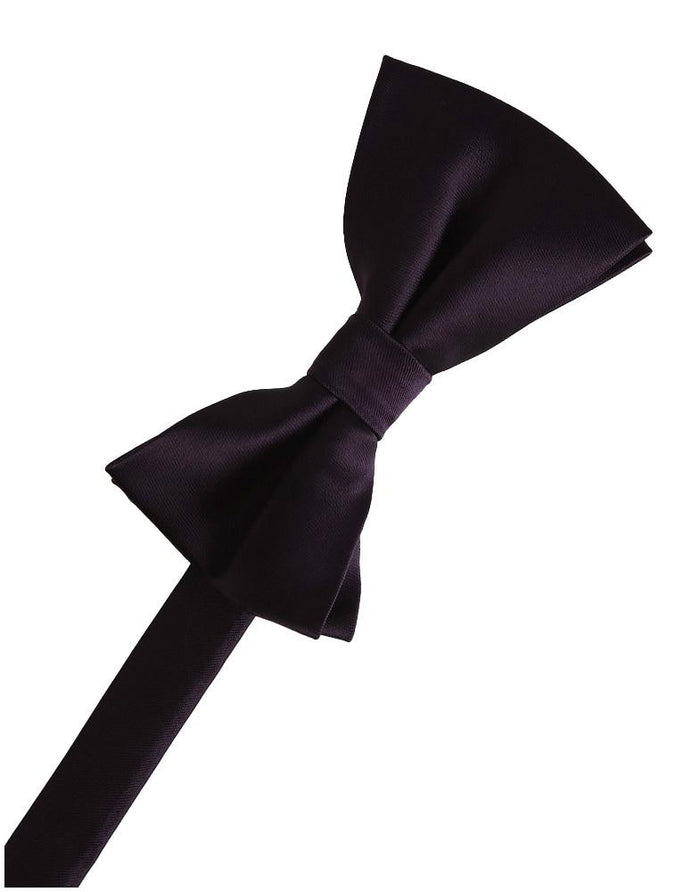 Plum Eternity Kids Bow Tie