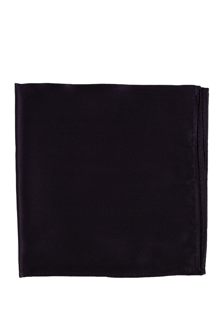 Plum Eternity Pocket Square