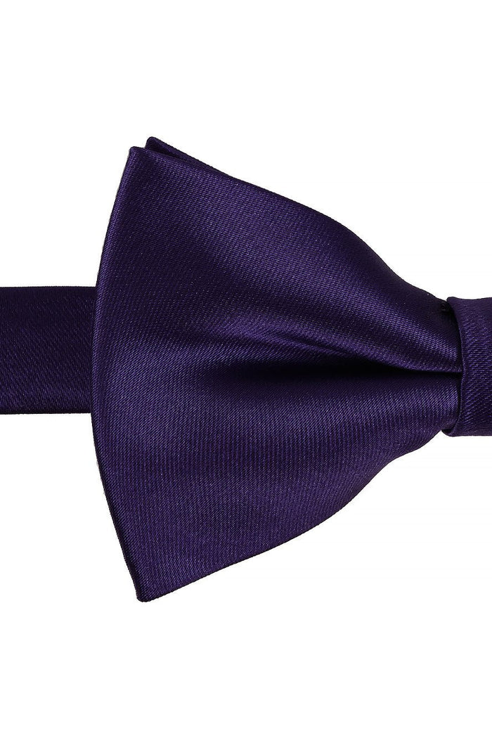 Purple Eternity Bow Tie