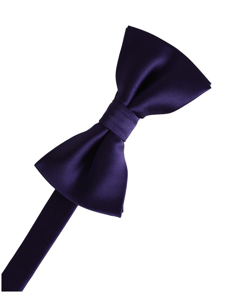 Purple Eternity Kids Bow Tie