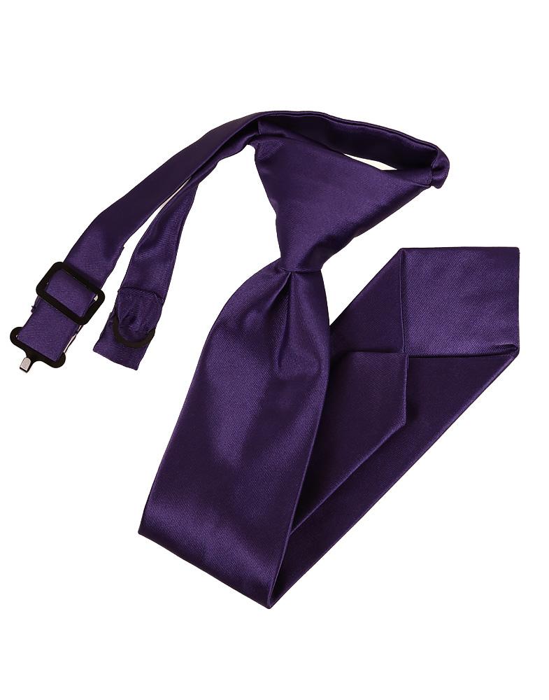 Purple Eternity Kids Necktie