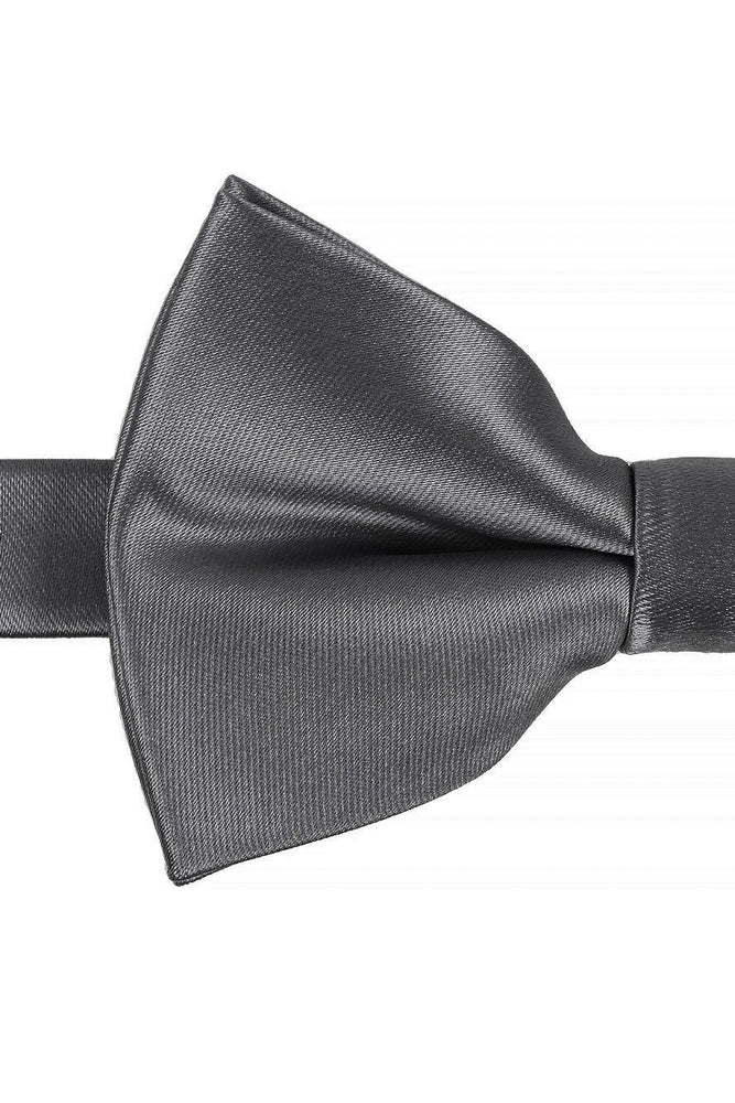 Silver Eternity Kids Bow Tie