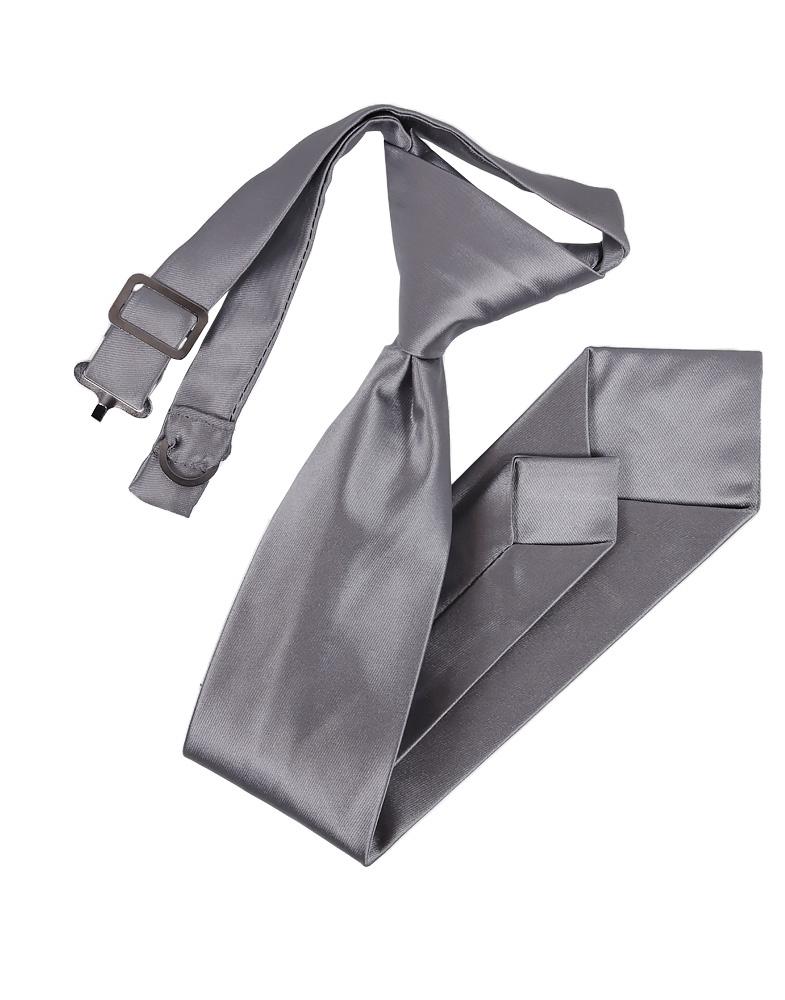 Silver Eternity Kids Necktie