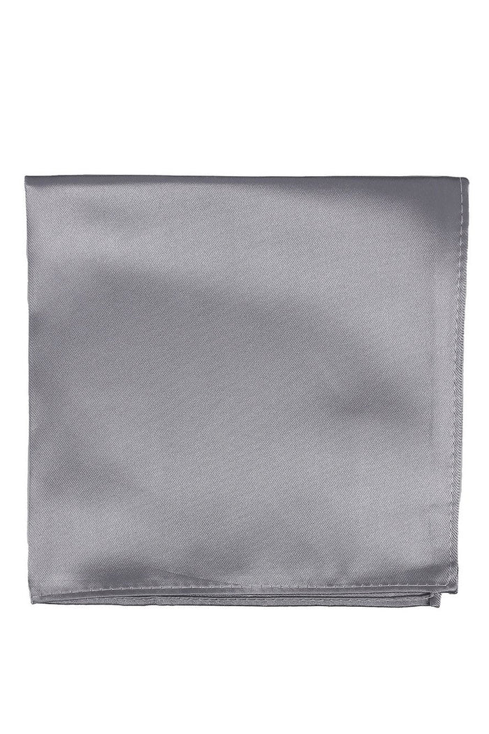 Silver Eternity Pocket Square