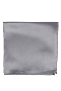 Silver Eternity Pocket Square