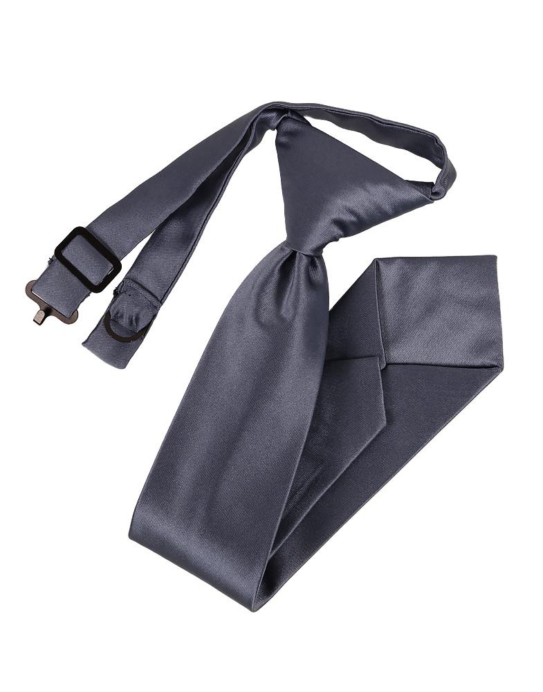 Steel Blue Eternity Kids Necktie