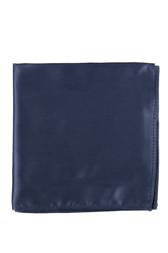 Steel Blue Eternity Pocket Square