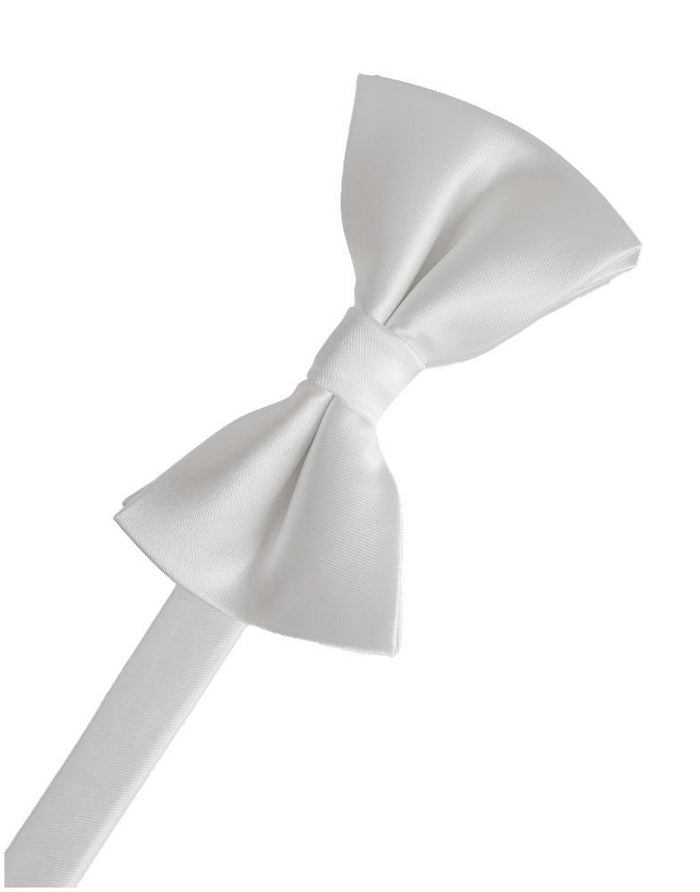 White Eternity Kids Bow Tie