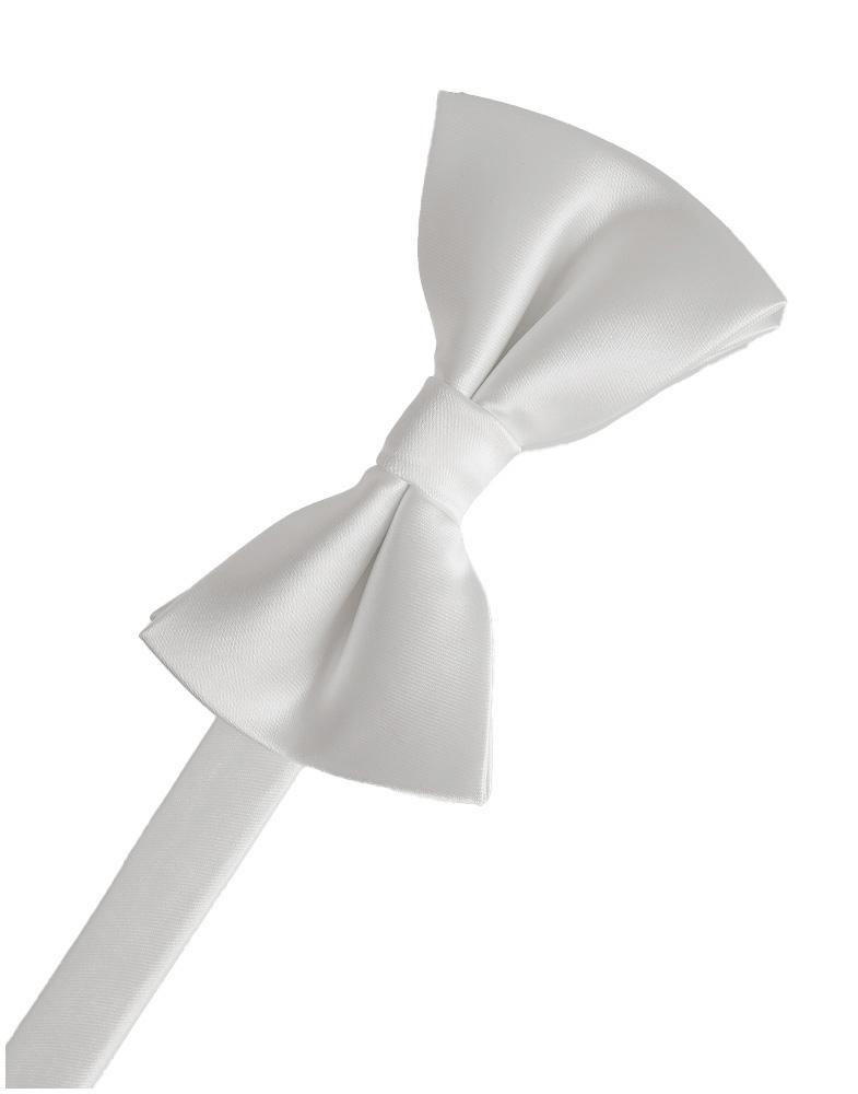 White Eternity Kids Bow Tie