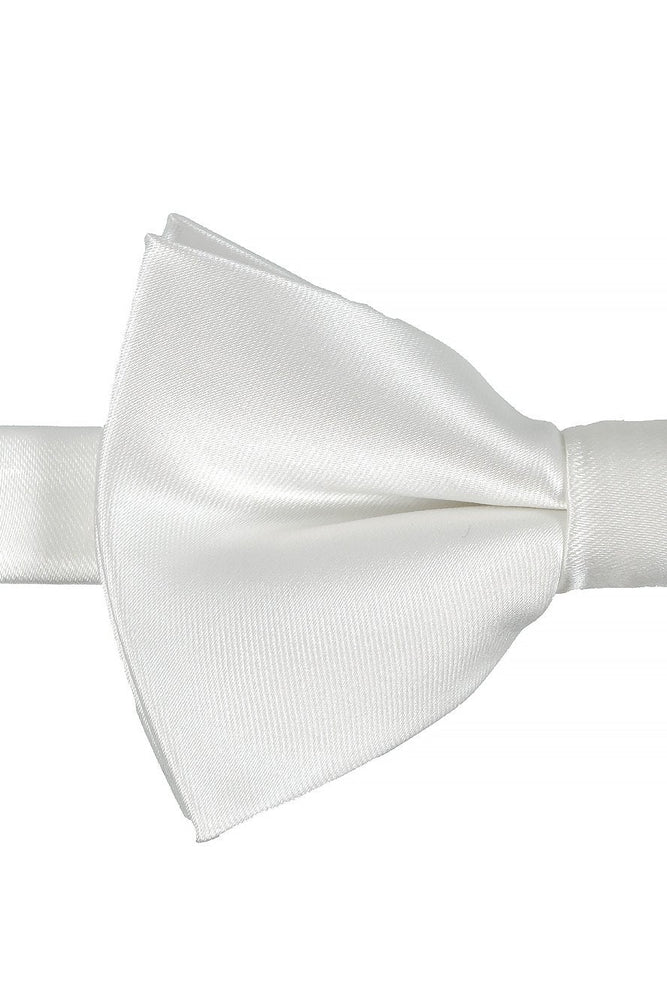 White Eternity Kids Bow Tie