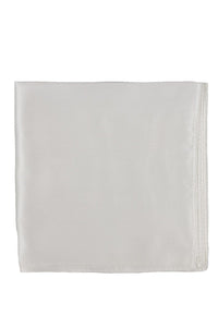 White Eternity Pocket Square