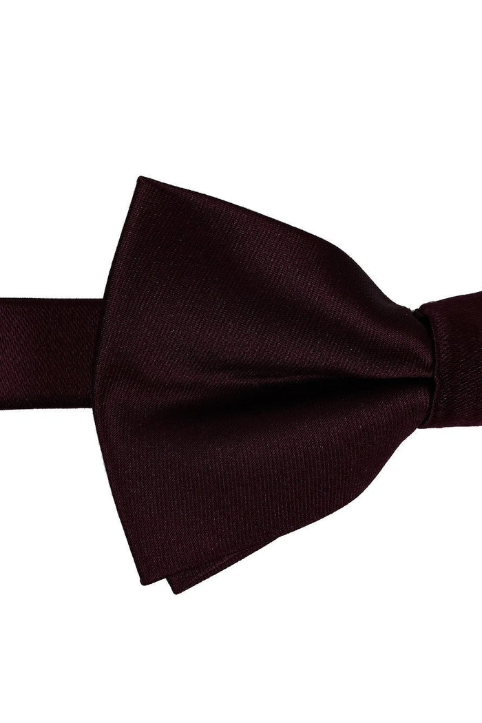 Wine Eternity Bow Tie